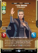 Leia Organa - Extraordinary (Serialized) (LOF-1128)