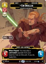 Cin Drallig - Esteemed Blademaster (Serialized) (LOF-1151)
