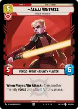Asajj Ventress - Harden Your Heart (LOF-165)