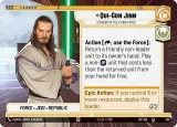 Qui-Gon Jinn - Student of the Living Force (Hyperspace) (LOF-280)