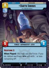 Darth Sidious - The Phantom Menace (Hyperspace) (LOF-303)