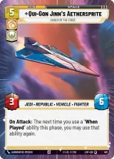 Qui-Gon Jinn's Aethersprite - Guided by the Force (Hyperspace) (LOF-461)