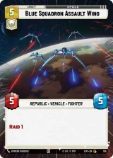 Blue Squadron Assault Wing (Hyperspace) (LOF-515)