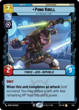 Pong Krell - It's Treason, Then (Foil) (LOF-540)