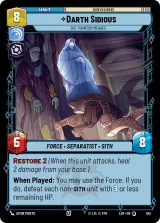 Darth Sidious - The Phantom Menace (Foil) (LOF-541)