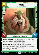 Yoda - My Ally is the Force (Foil) (LOF-603)