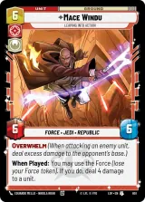 Mace Windu - Leaping into Action (Foil) (LOF-651)