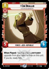 Cin Drallig - Esteemed Blademaster (Foil) (LOF-652)