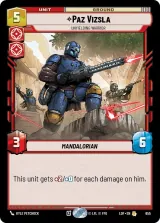 Paz Vizsla - Unyielding Warrior (Foil) (LOF-655)