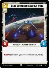 Blue Squadron Assault Wing (Foil) (LOF-753)