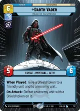 Darth Vader - Twilight of the Apprentice (Hyperspace Foil) (LOF-777)