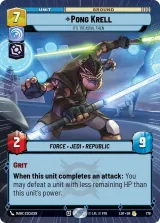 Pong Krell - It's Treason, Then (Hyperspace Foil) (LOF-778)