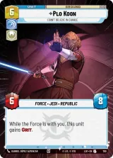 Plo Koon - I Don't Believe in Chance (Hyperspace Foil) (LOF-790)