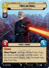 Baylan Skoll - Enigmatic Master (Hyperspace Foil) (LOF-925)
