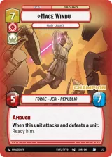 Mace Windu - Party Crasher (Champion) (OPP-002)