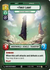 First Light - Threatening Elegance (OPP-025)