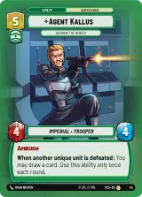 Agent Kallus - Seeking the Rebels (OPP-040)