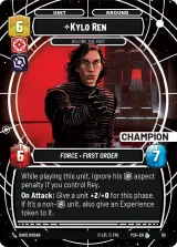 Kylo Ren - Killing the Past (Champion) (OPP-050)
