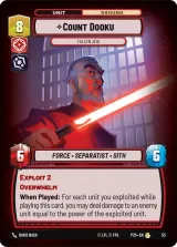 Count Dooku - Fallen Jedi (OPP-053)