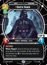 Darth Vader - Commanding the First Legion (Top 8) (OPP-113)
