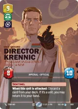 Director Krennic - I Lose Nothing But Time (Prestige) (SEC-1050)