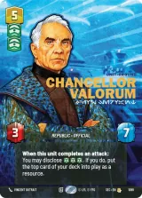 Chancellor Valorum - Civil Servant (Prestige Foil) (SEC-1099)