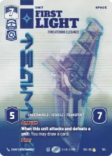 First Light - Threatening Elegance (Prestige Foil) (SEC-1114)