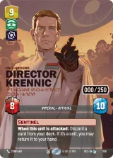 Director Krennic - I Lose Nothing But Time (Serialized) (SEC-1136)