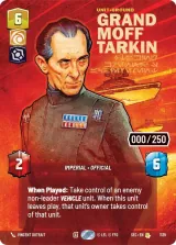 Grand Moff Tarkin - Taking Krennic's Achievement (Serialized) (SEC-1139)