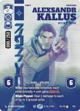 Alexsandr Kallus - With New Purpose (Serialized) (SEC-1150)