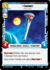 Coronet - Stately Vessel (Foil) (SEC-557)