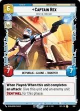 Captain Rex - Into the Firefight (Foil) (SEC-558)