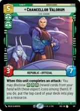 Chancellor Valorum - Civil Servant (Foil) (SEC-617)