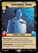 Grand Admiral Thrawn - Grand Schemer (Foil) (SEC-703)