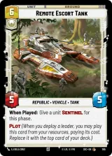 Remote Escort Tank (Foil) (SEC-765)