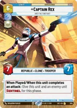 Captain Rex - Into the Firefight (Hyperspace Foil) (SEC-804)