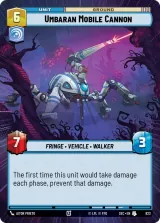 Umbaran Mobile Cannon (Hyperspace Foil) (SEC-823)