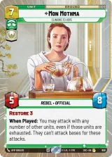 Mon Mothma - Clinging to Hope (Hyperspace Foil) (SEC-859)