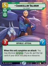 Chancellor Valorum - Civil Servant (Hyperspace Foil) (SEC-863)