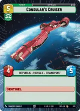Consular's Cruiser (Hyperspace Foil) (SEC-873)