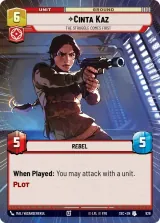 Cinta Kaz - The Struggle Comes First (Hyperspace Foil) (SEC-928)