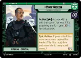 Moff Gideon - Formidable Commander (SHD-007)