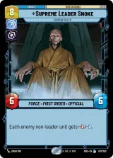 Supreme Leader Snoke - Shadow Ruler (SHD-037)