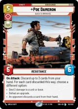 Poe Dameron - Quick to Improvise (SHD-153)