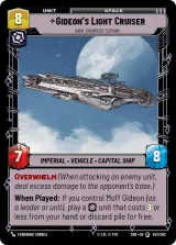 Gideon's Light Cruiser - Dark Troopers' Station (SHD-242)