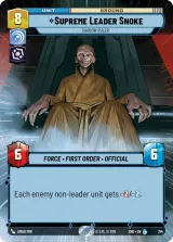 Supreme Leader Snoke - Shadow Ruler (Hyperspace) (SHD-314)