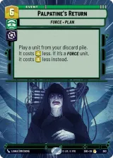 Palpatine's Return (Hyperspace) (SHD-363)