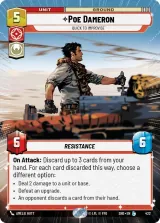Poe Dameron - Quick to Improvise (Hyperspace) (SHD-422)