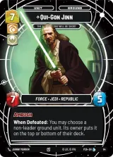 Qui-Gon Jinn - The Negotiations Will Be Short (SN1-064)
