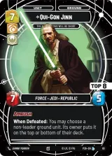 Qui-Gon Jinn - The Negotiations Will Be Short (Top 8) (SN1-065)